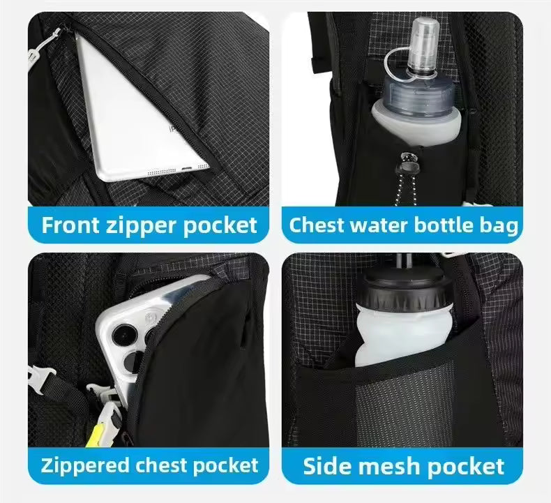 Azela Lightweight Nylon Backpack