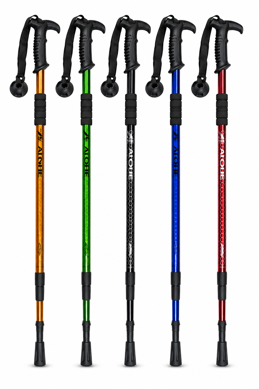 AI ONE Trekking Pole with Cane | Anti Shock