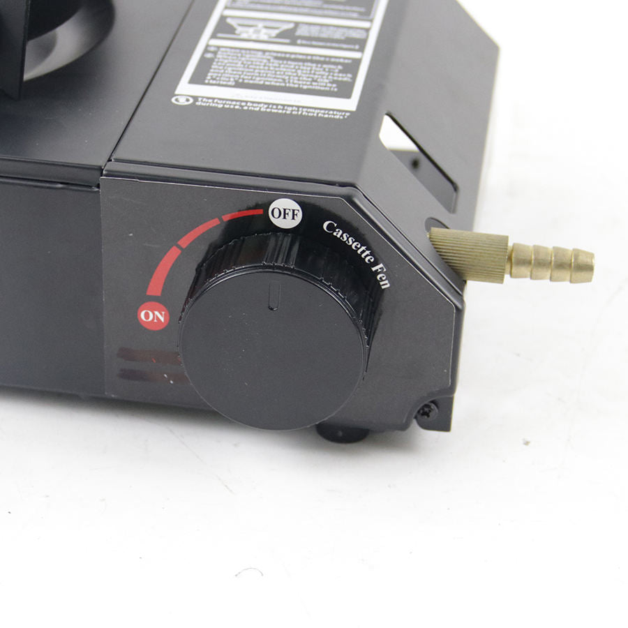 Portable Single Burner Gas Stove – LPG & Butane Camping Cooktop