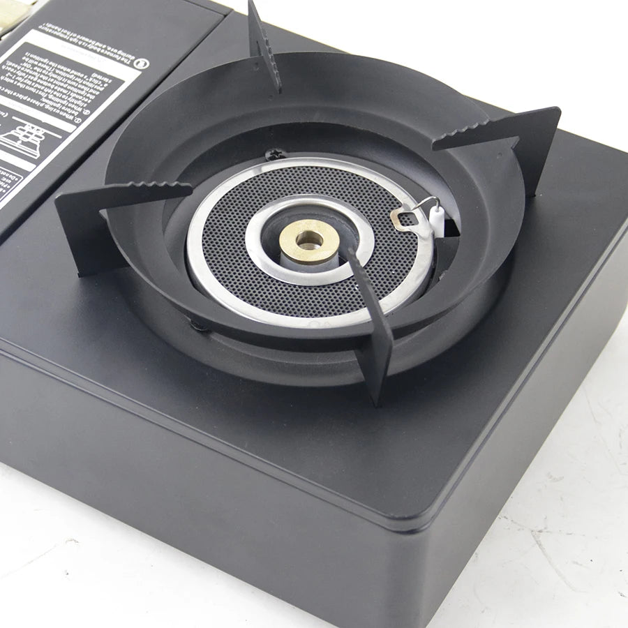 Portable Single Burner Gas Stove – LPG & Butane Camping Cooktop