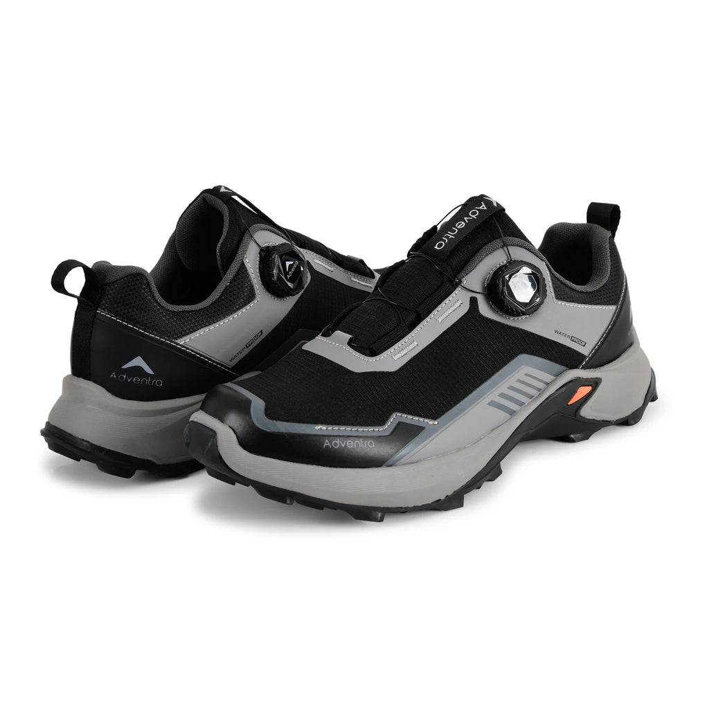 Adventra Men Waterproof Hiking Shoes Low Ankle with Ultra Grip - ET - 1102