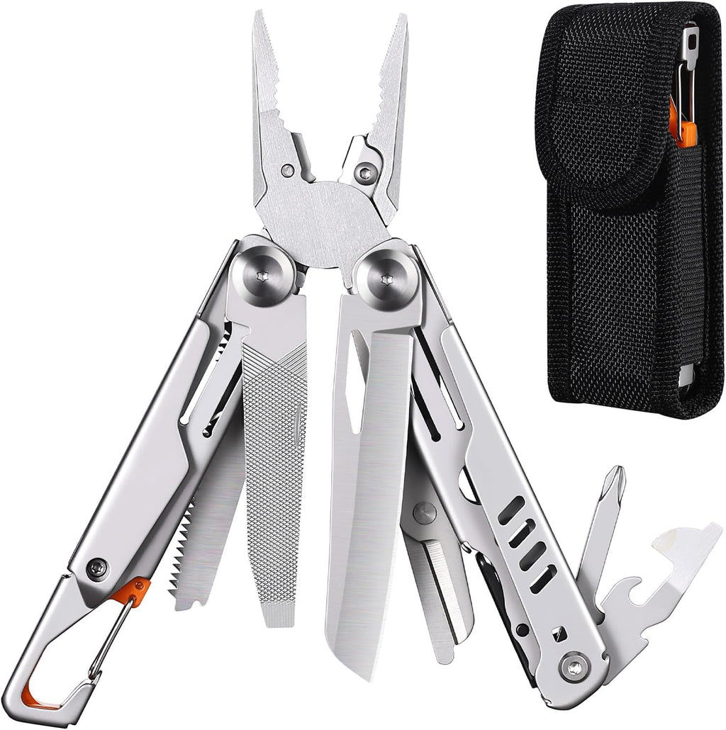 15-in-1 Stainless Steel Multitool for Camping & EDC | Camping Monkeys