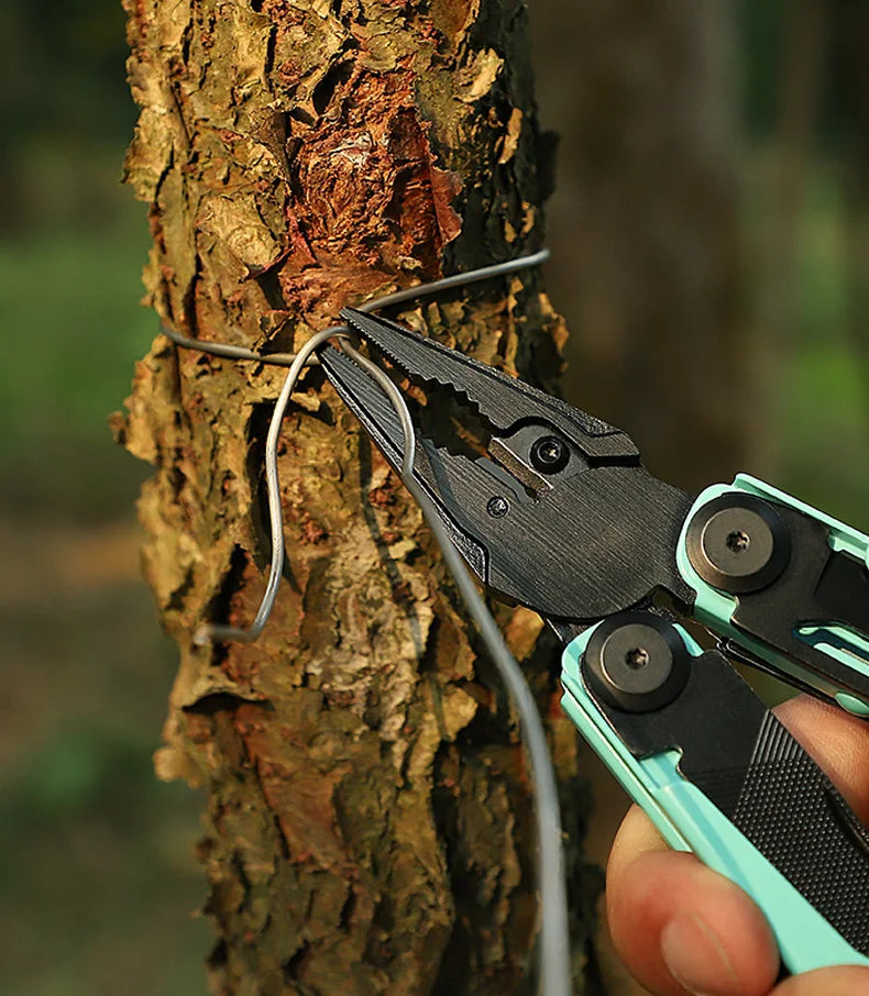 19-in-1 Stainless Steel Outdoor Multitool | Camping Monkeys