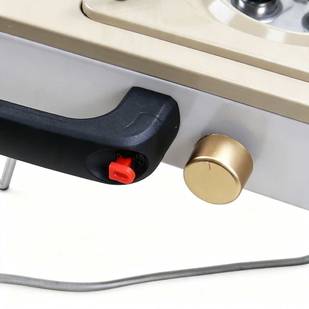 Portable Double Burner Camping Gas Stove