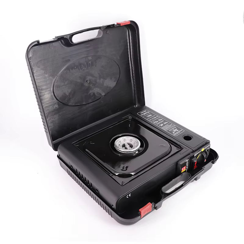 Portable LPG & Butane Gas Stove – Single Burner Camping Cooker