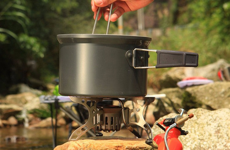 BRS Portable Multi Fuel Camping Stove for Outdoor Cooking