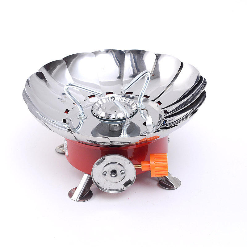 Portable Mini Card Stove Outdoor Windproof