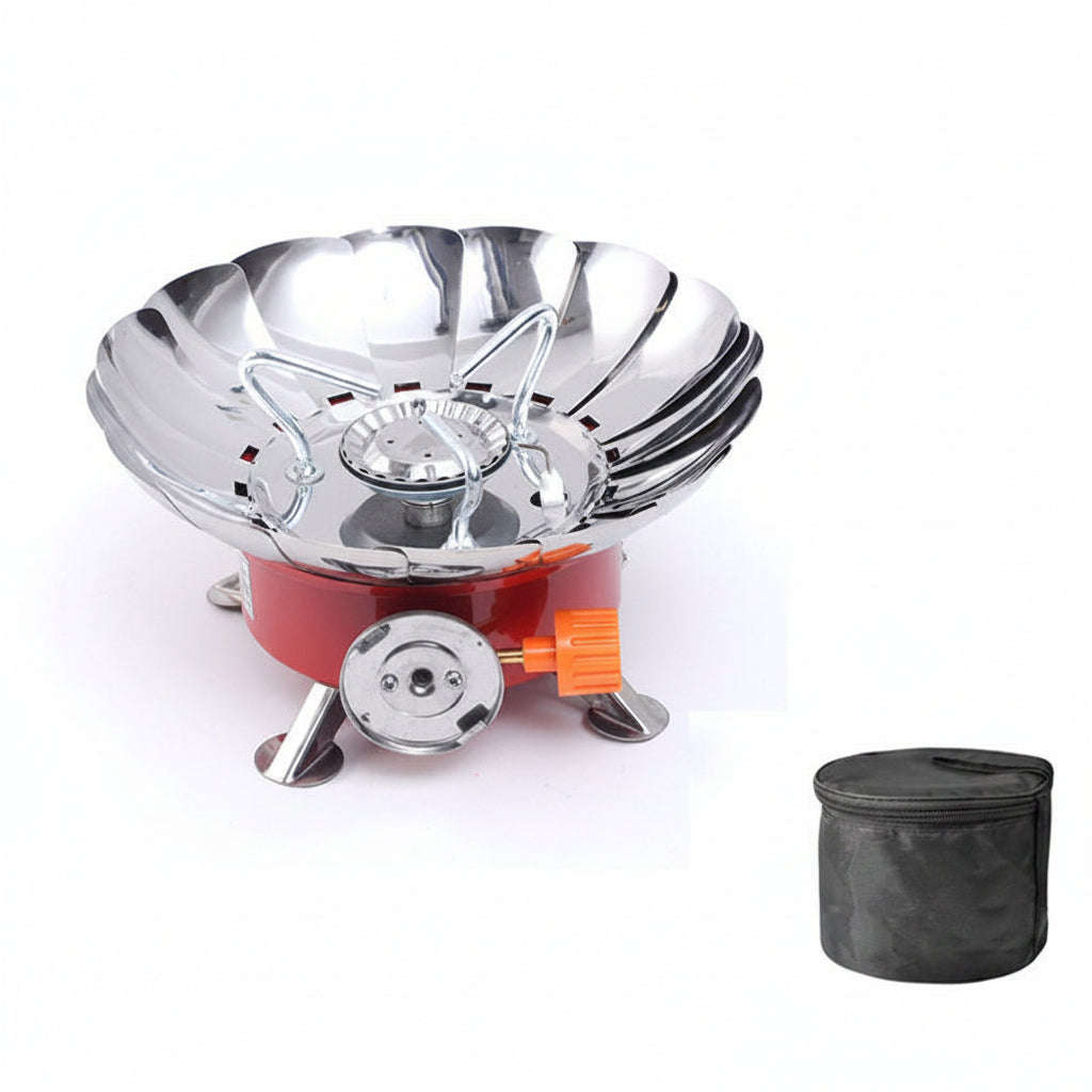 Portable Mini Card Stove Outdoor Windproof