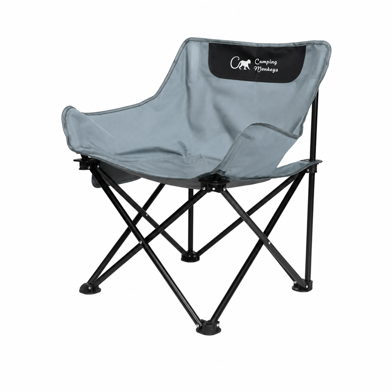 Camping Monkey Portable Moon Chair – Aluminum Folding Camping Chair