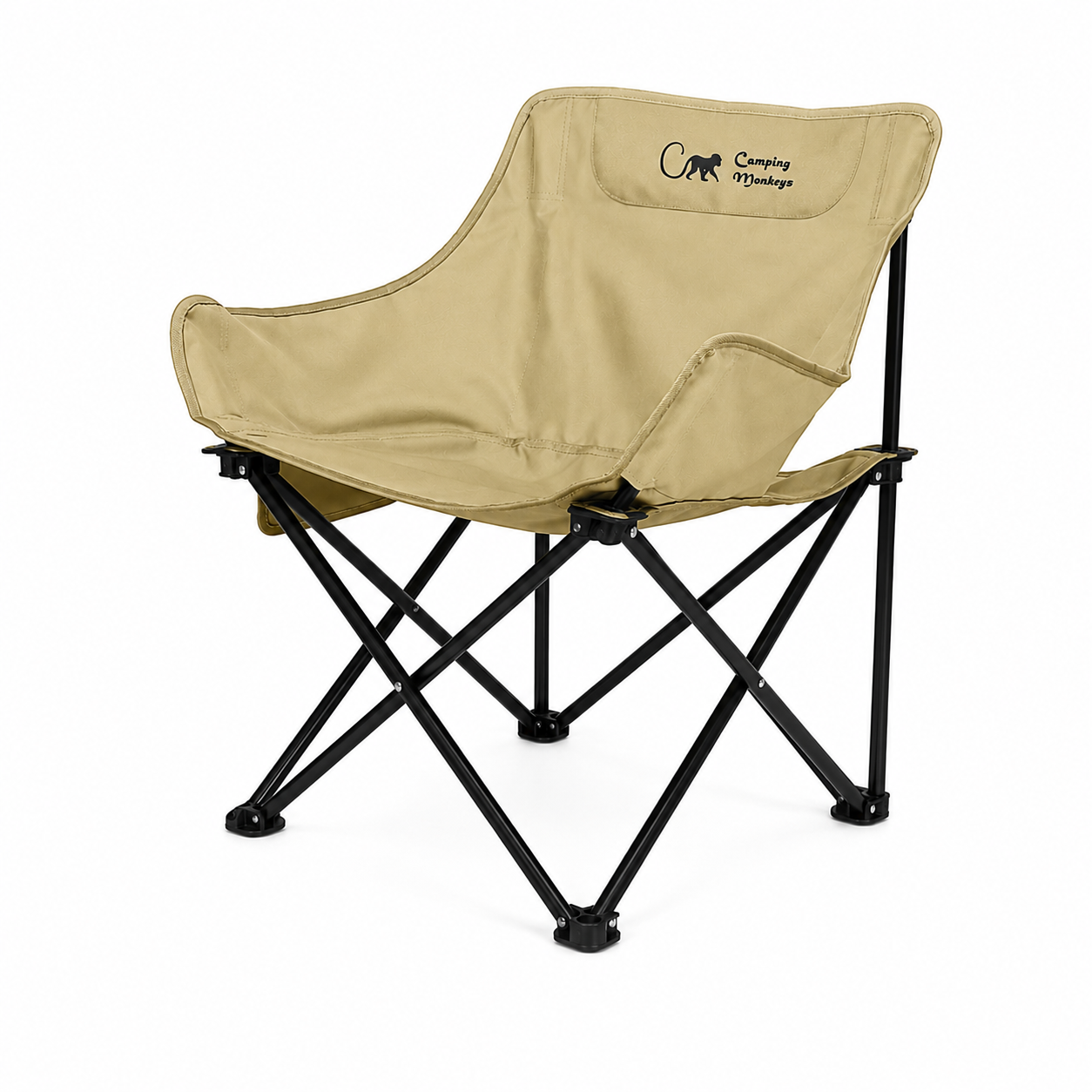 Camping Monkey Portable Moon Chair – Aluminum Folding Camping Chair