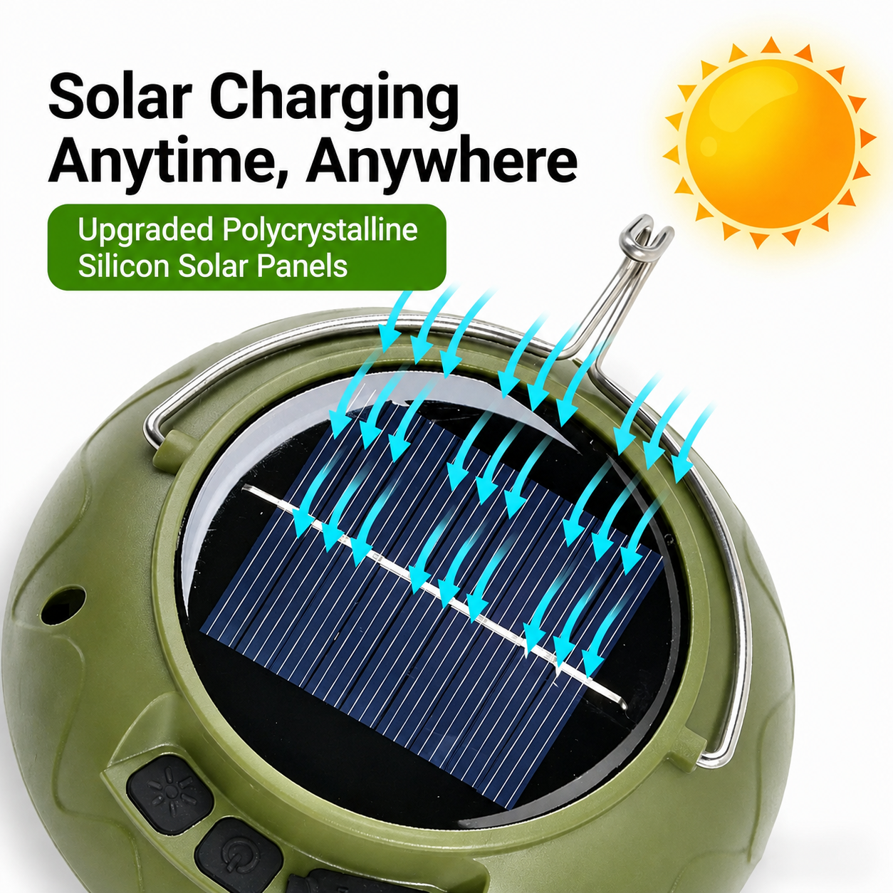 Solar Energy Multifunctional Outdoor Lamp