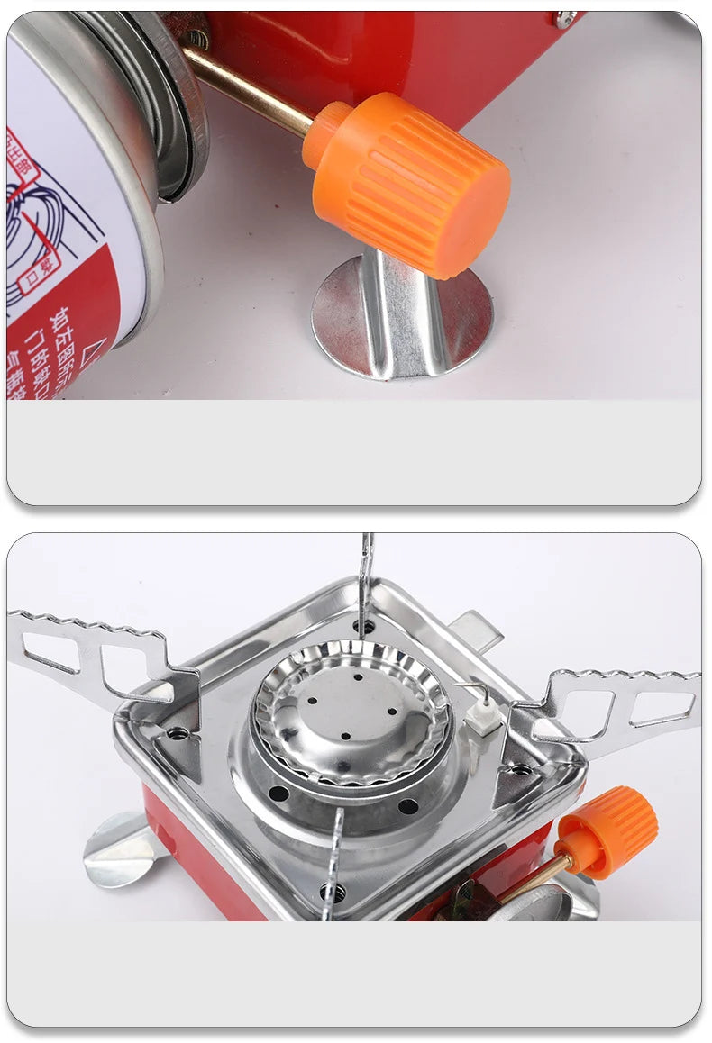 Camping Stainless Steel Gas Stove Ultra Light