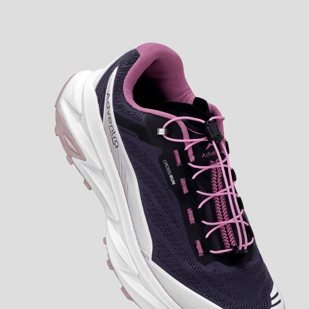 Adventra Women Trail Running Ultra Grip Lightweight Sports Shoes (TR2012) Grey-Pink