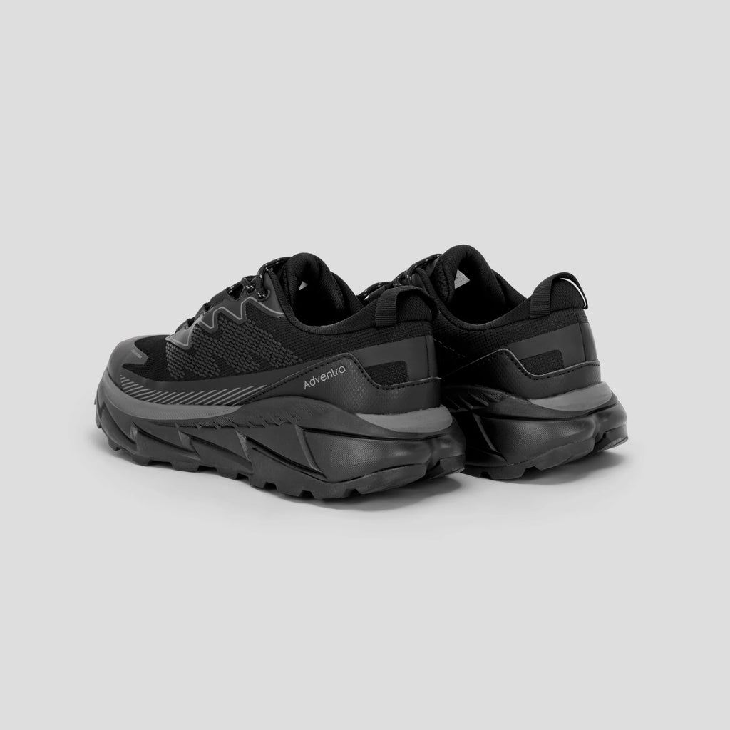 Adventra Men Trail Running Ultra Grip Lightweight Shoes (TR2011) Black