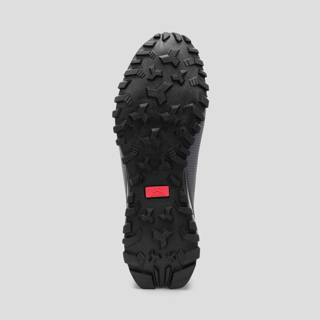 Adventra Men Waterproof Low Ankle Hiking Shoes with Anti Slip Grip & EVA Cushion (ET1110) Black