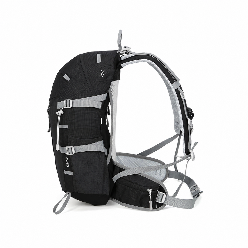 Snow Hawk CLIMB 30L Mountaineering Backpack (Black)
