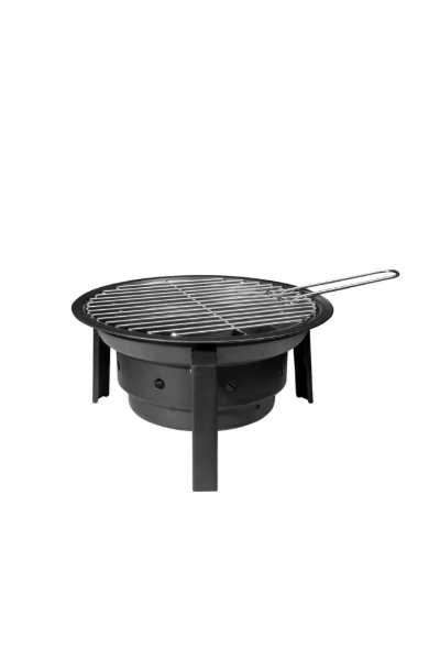 ROUND PORTABLE BBQ GRILL | LIGHTWEIGHT | CHARCOAL
