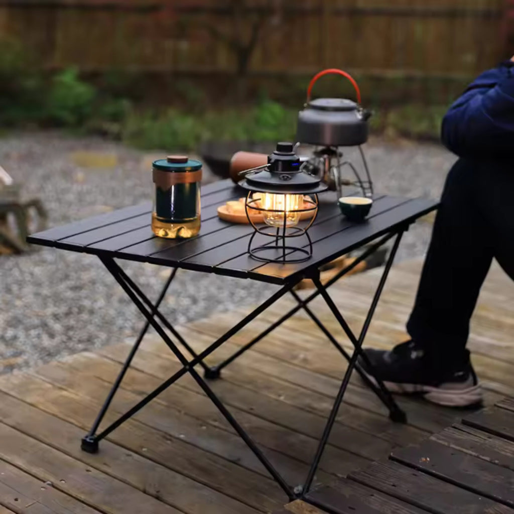 Ultralight | Aluminum | Foldable Camping Table with Portable Bag (Small)