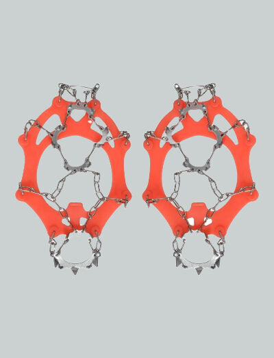 Crampons for Hiking Boots (Silicon+Stainless Steel)