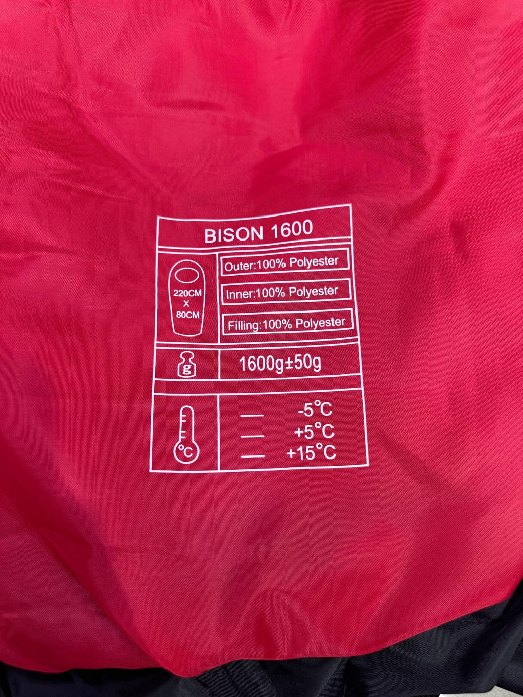 Way Polar Bison 1600 Sleeping Bag