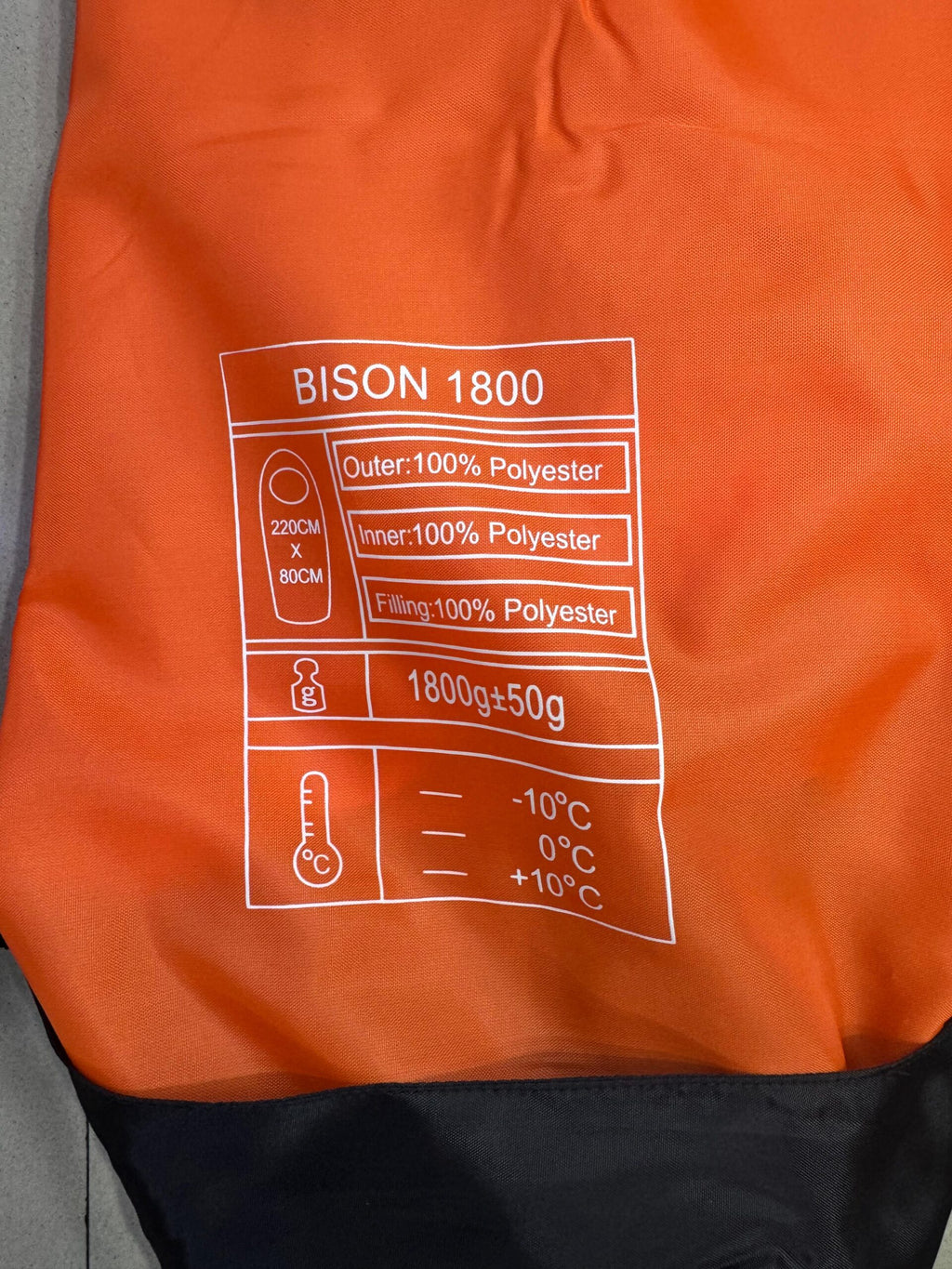 Way Polar Bison 1800 Sleeping Bag