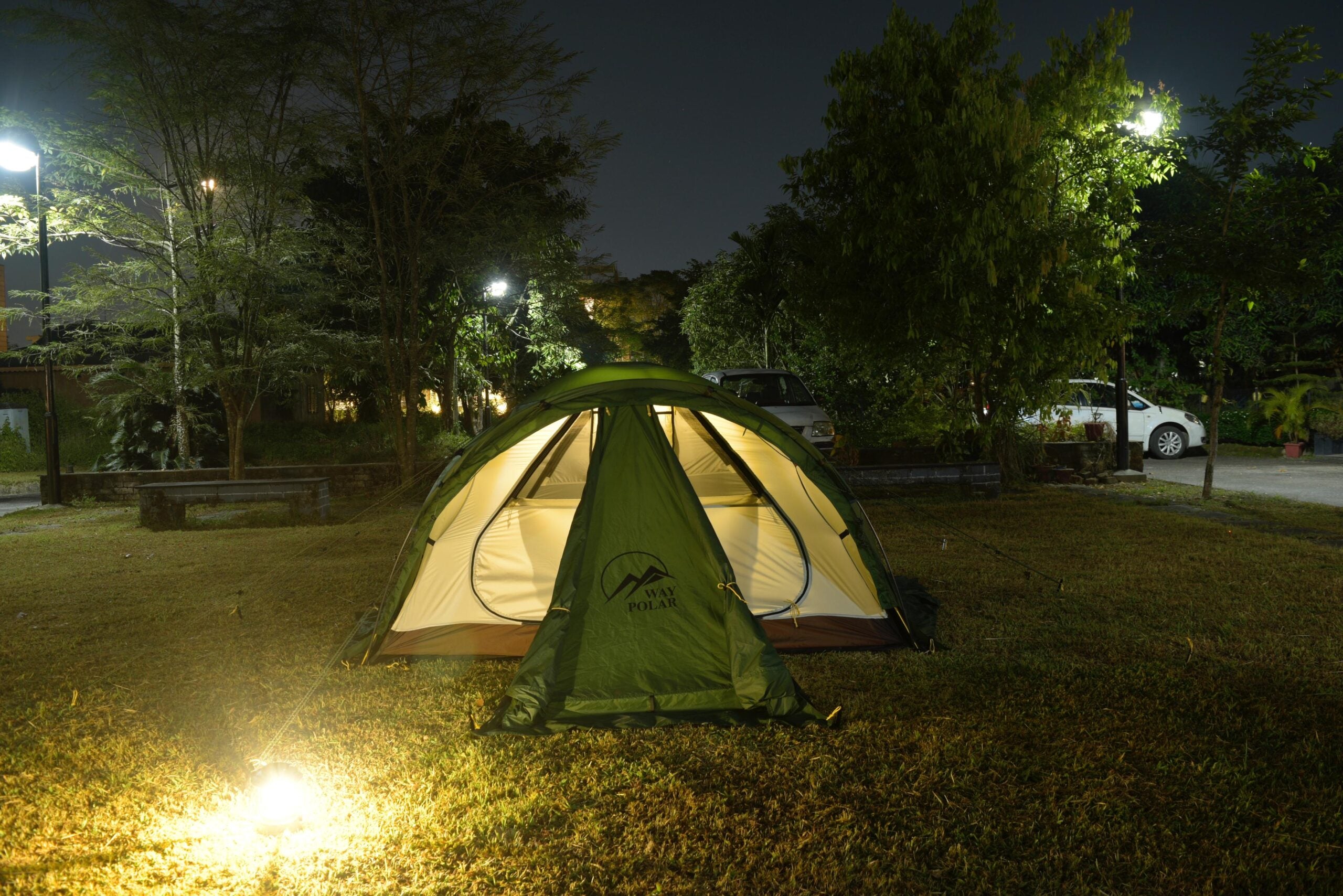 Waypolar 3 Person Tent | 5 Pole Aluminum