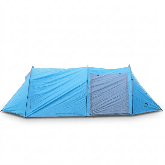 Adventra 4 Person Waterproof Camping Tent ET1104 – Lightweight & Durable- Aqua Blue