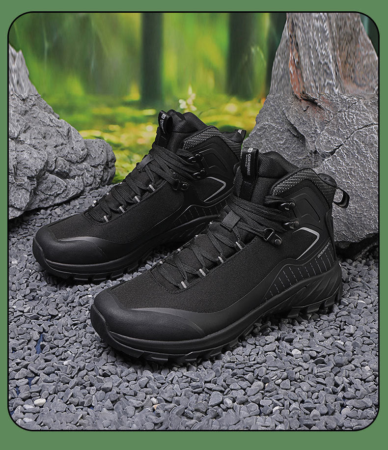Gornornie High Ankle Hiking Boots (Black)