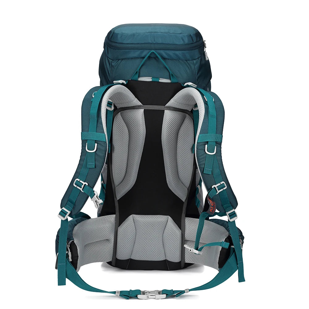 AiOne 50L Rucksack(Orange, Blackish Green)