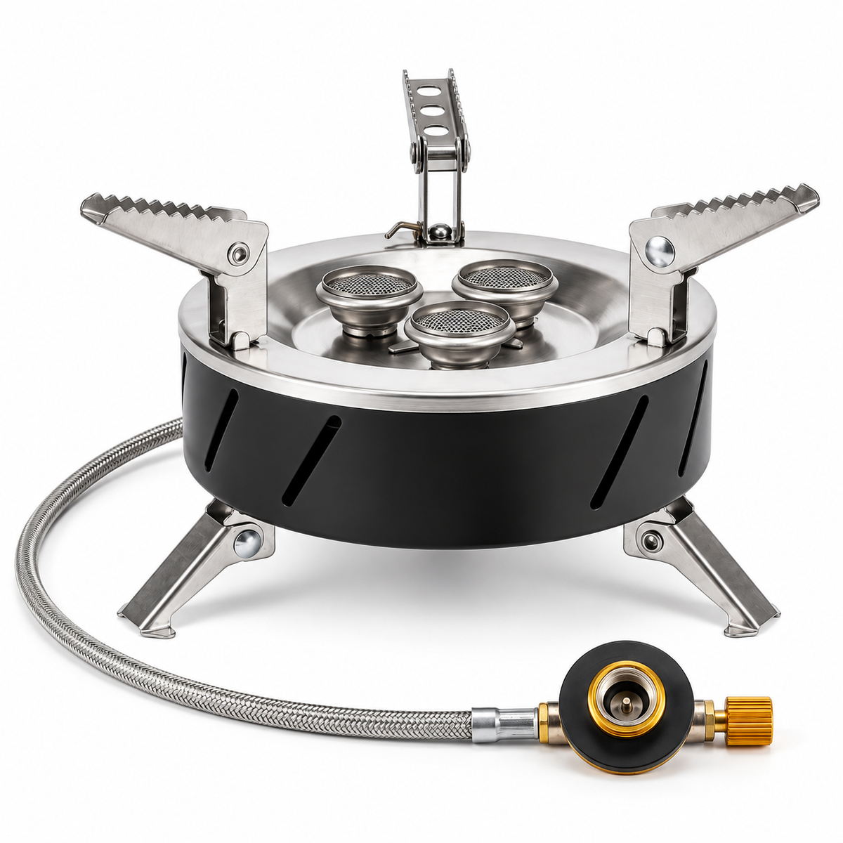Folding 3 Burner Butane Gas Stove 5800W