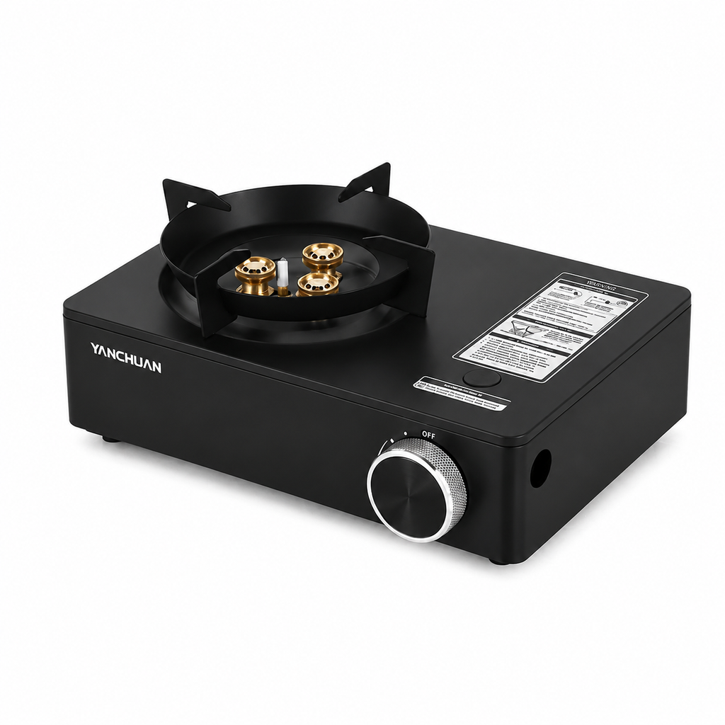 3.2KW Portable LPG & Butane Camping Gas Stove with Ignition Burner