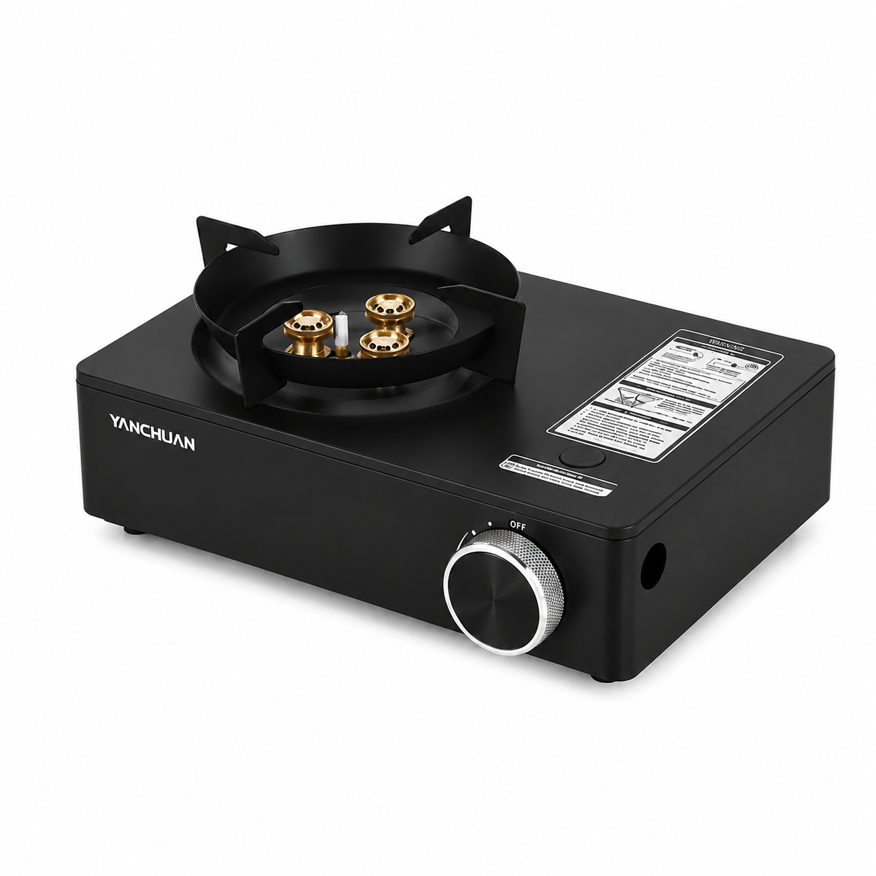 3.2KW Portable LPG & Butane Camping Gas Stove with Ignition Burner