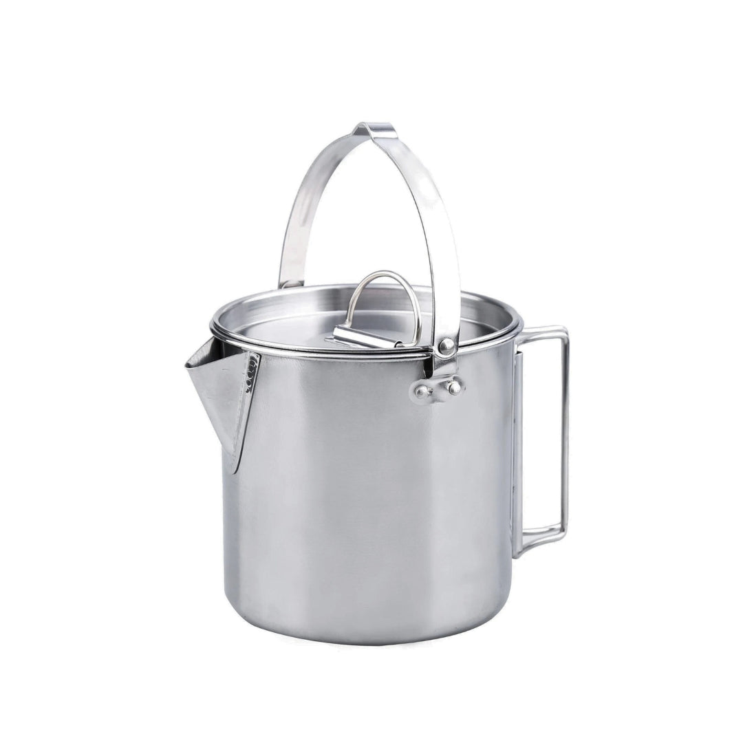 1.2L Stainless Steel Outdoor Kettle/Tea & Coffee Pot