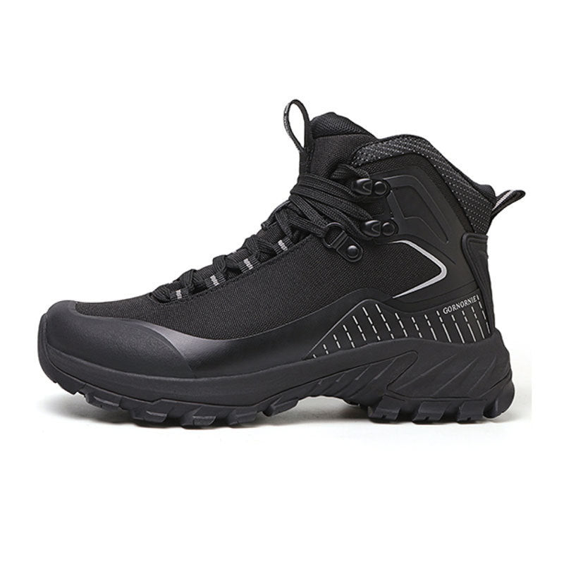 Gornornie High Ankle Hiking Boots (Black)