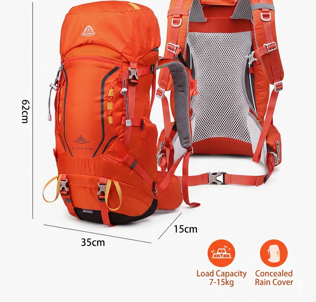 Ai One 35+5L Rucksack (Black)