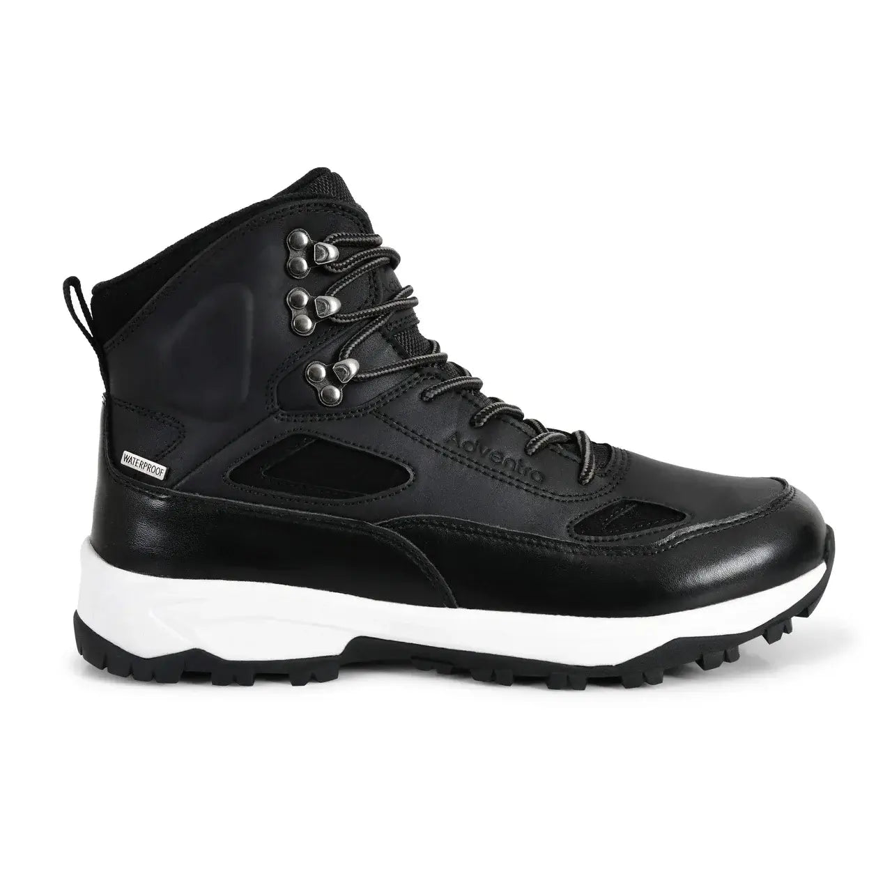 Men Waterproof Trekking Shoes Mid-High Ankle ET 1105 Black