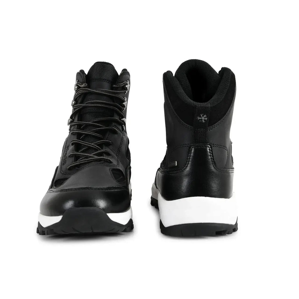 Men Waterproof Trekking Shoes Mid-High Ankle ET 1105 Black