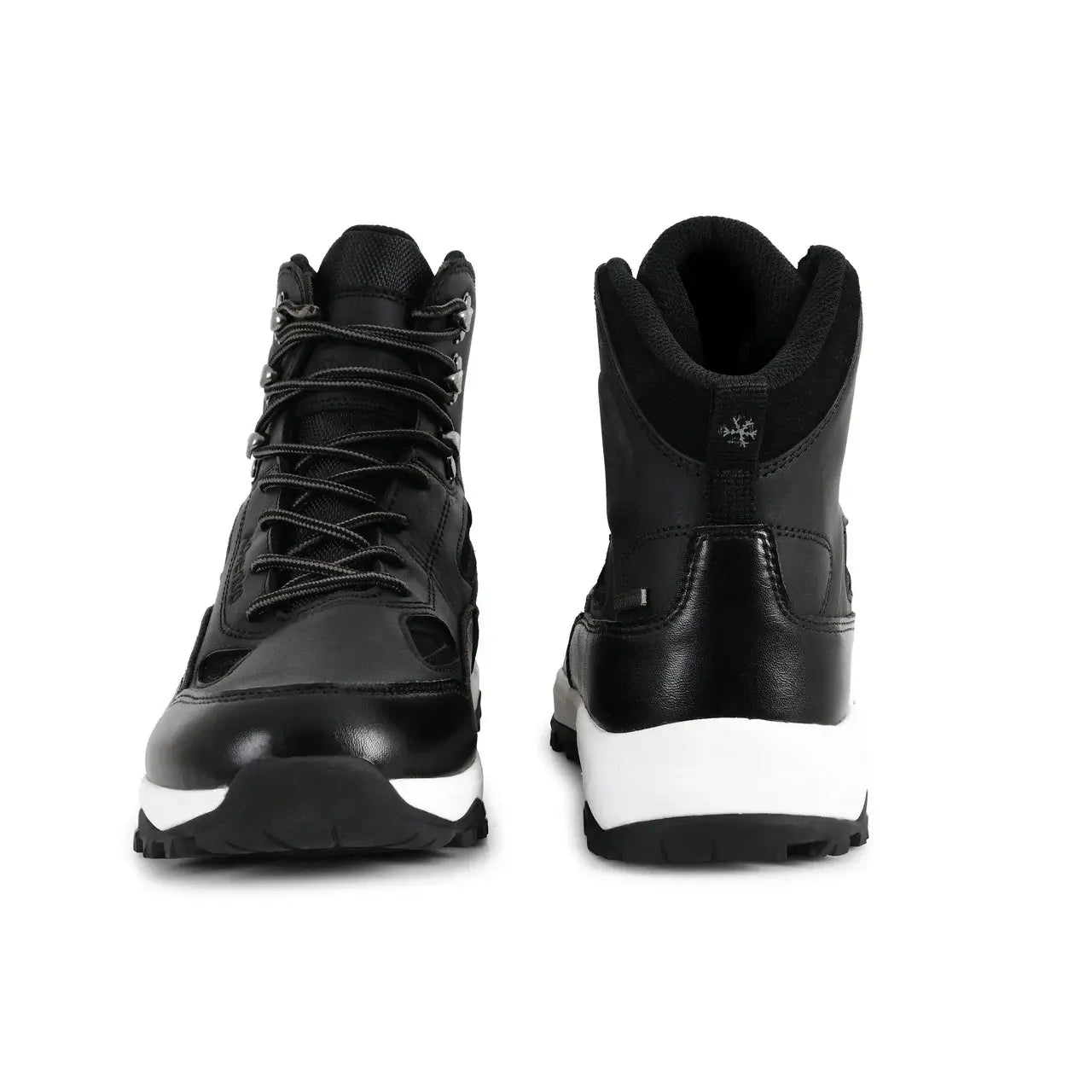 Men Waterproof Trekking Shoes Mid-High Ankle ET 1105 Black