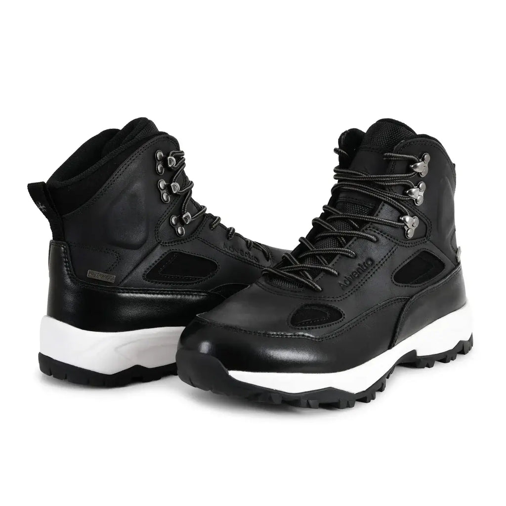 Men Waterproof Trekking Shoes Mid-High Ankle ET 1105 Black