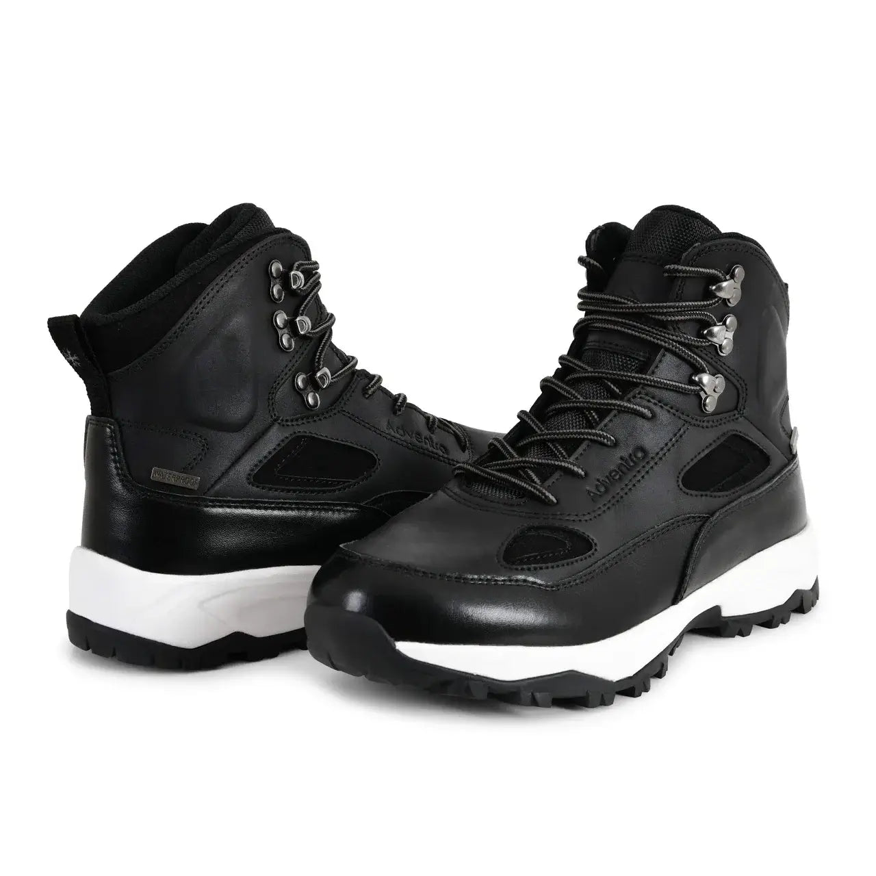 Men Waterproof Trekking Shoes Mid-High Ankle ET 1105 Black