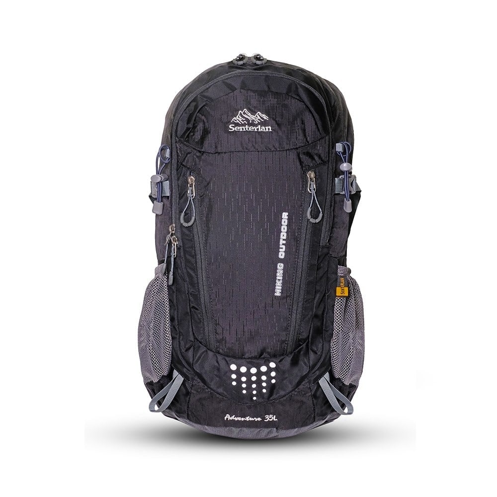 Senterlan Adventure 35L Backpack (Black, Blue & Green)