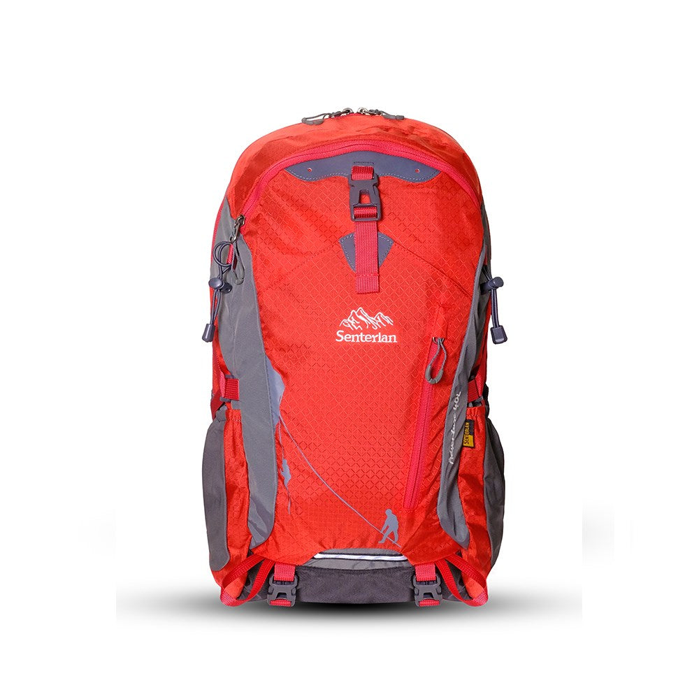Senterlan Adventure 40L Backpack (Black, Red & Blue)